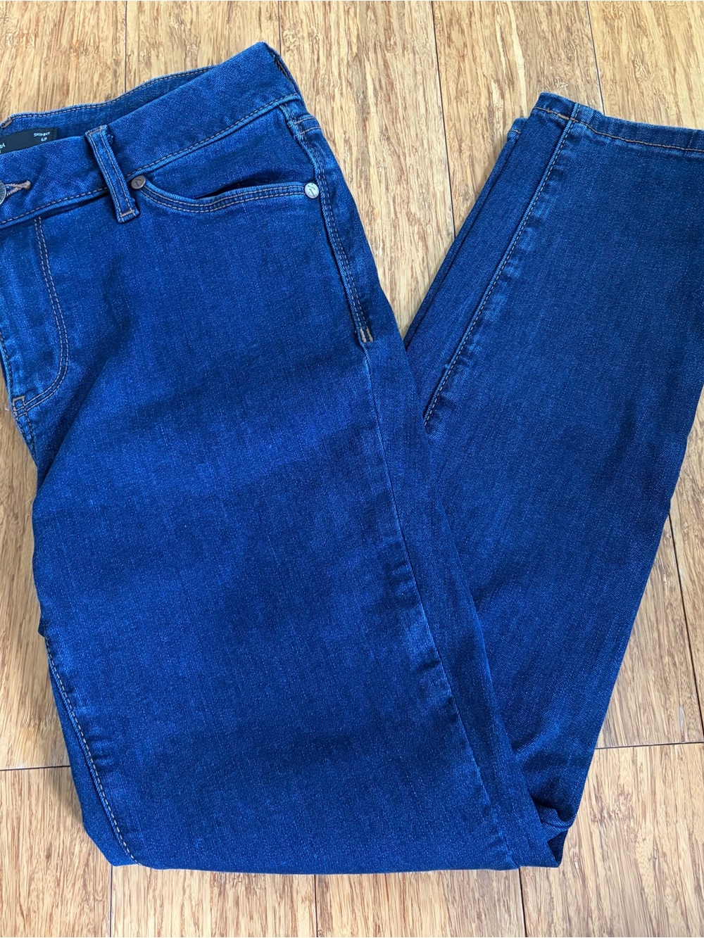 Simply Vera Vera Wang Women's Skinny Jeans - Deep Blue